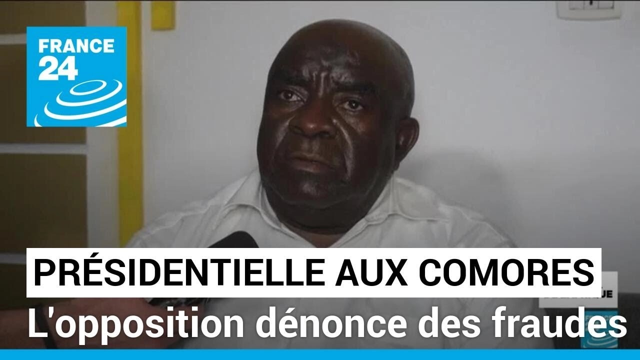 Election présidentielle aux Comores :  Azali Assoumani favori, l'opposition dénonce des fraudes