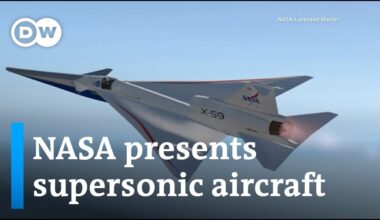 NASA aircraft X-59 - supersonic like the Concorde, only better | DW News