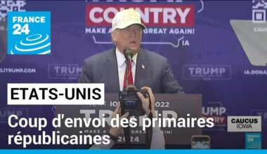 Etats-Unis : coup d'envoi des primaires républicaines • FRANCE 24