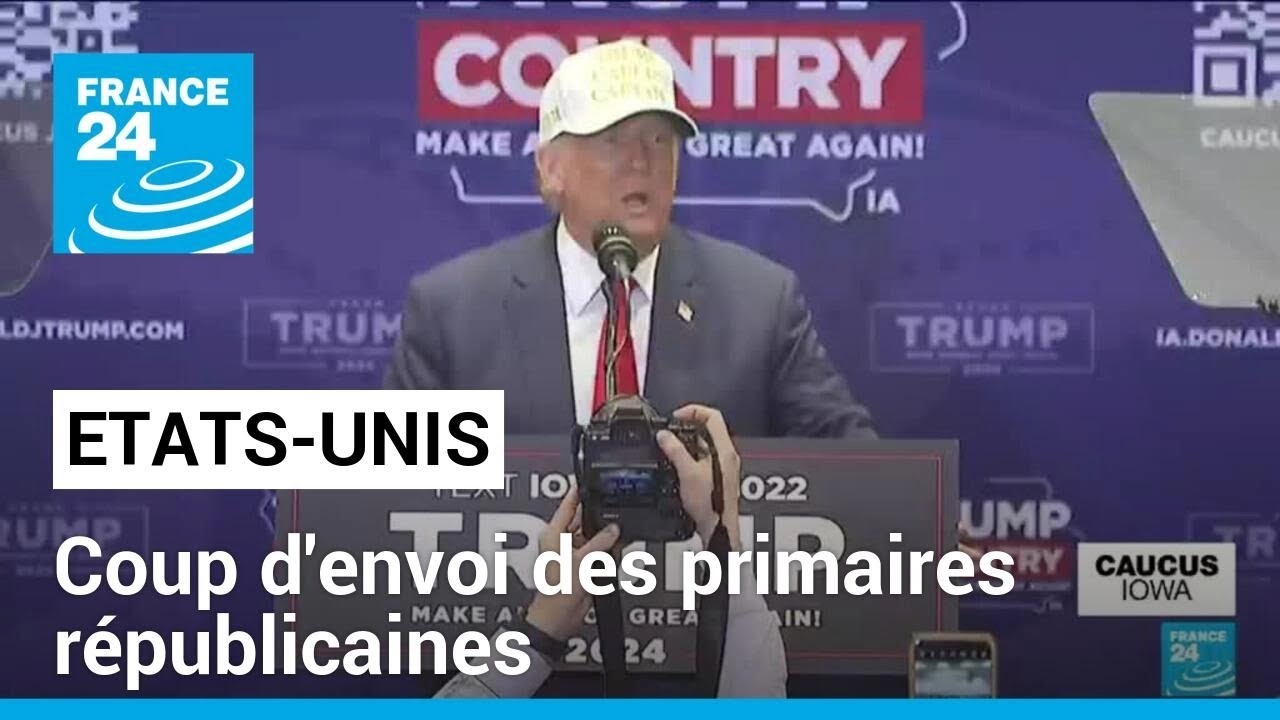 Etats-Unis : coup d'envoi des primaires républicaines • FRANCE 24