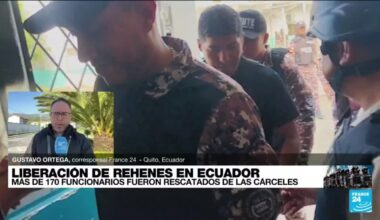 Informe desde Quito: guardias penitenciarios fueron liberados de cárceles ecuatorianas