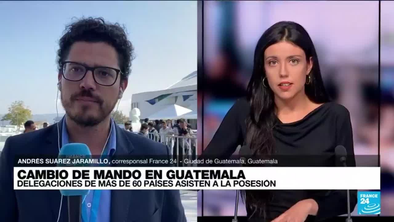 Informe desde Ciudad de Guatemala: tensión política en toma de posesión de Bernardo Arévalo