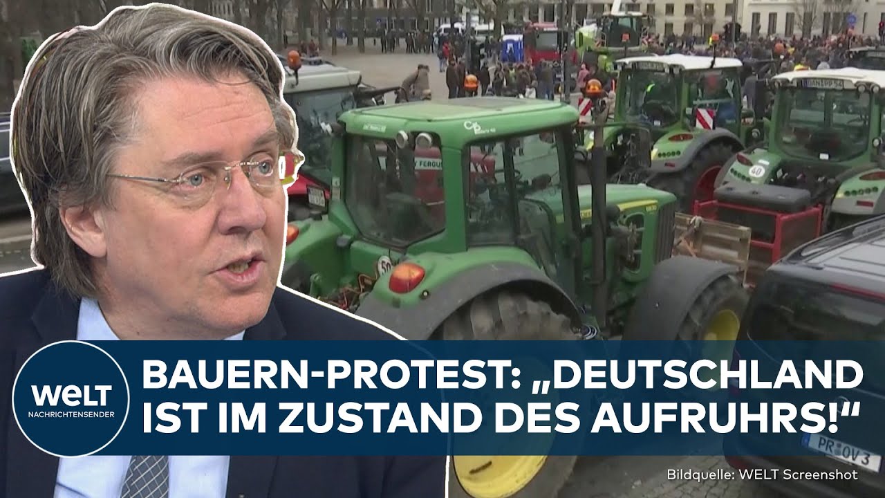 BAUERN-PROTESTE IN DEUTSCHLAND: Widerstand gegen Ampel! Es geht um mehr als Agrar-Diesel