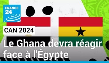 CAN 2024 : le Ghana devra réagir face à l'Égypte • FRANCE 24