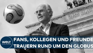 FRANZ BECKENBAUER: So trauert die internationale Fußball-Welt um den "Kaiser"