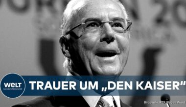 FRANZ BECKENBAUER IST TOT: Deutsche Fußball-Legende stirbt mit 78 Jahren