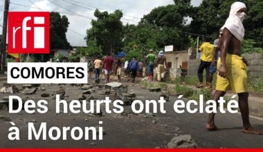 Comores: après l'annonce des résultats de la présidentielle, des heurts éclatent à Moroni