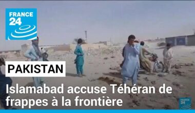 Le Pakistan accuse l'Iran d'avoir procédé à une frappe mortelle sur son territoire • FRANCE 24