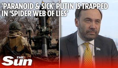 'Paranoid & sick' Putin is trapped in ‘spider web of lies’ says former Russian MP