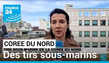 La Corée du Nord dit avoir testé un "système d'armement nucléaire sous-marin" • FRANCE 24