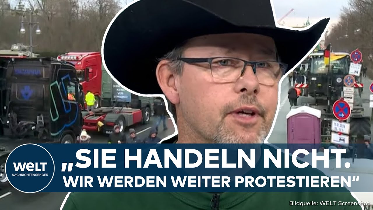 BAUERN-PROTESTE: "Wir brauchen Lösungen" - Bauernsprecher fordert Taten statt Worte!