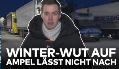 WINTER-WUT IN DEUTSCHLAND: Nach den Bauern zieht es die Brummifahrer vor das Brandenburger Tor