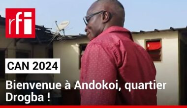 CAN 2024: bienvenue à Andokoi, quartier Drogba ! • RFI