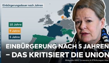 BUNDESTAG: Ampel beschließt Gesetz für schnellere Einbürgerungen – Was künftig anders läuft