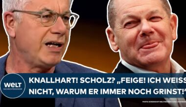 DEUTSCHLAND: Olaf Scholz? "Feige! Ich weiß nicht, warum er immer noch grinst!" Knallharte Abrechnung