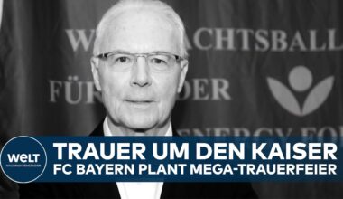 TRAUER UM FRANZ BECKENBAUER: Die Fußball-Welt verneigt sich vor dem "Kaiser" | WELT Thema