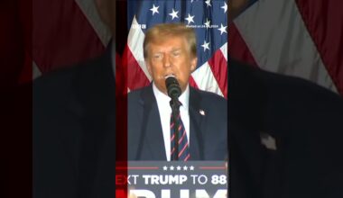 Donald Trump mocks Nikki Haley after winning New Hampshire. #DonaldTrump #Shorts #BBCNews