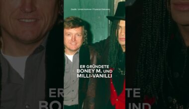 RIP FRANK FARIAN: Milli Vanilli & Boney M-Produzent verstorben | WELT #short