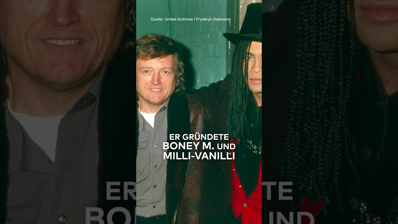 RIP FRANK FARIAN: Milli Vanilli & Boney M-Produzent verstorben | WELT #short