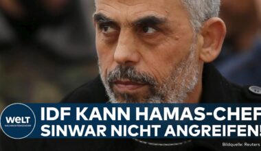 KRIEG IM NAHEN OSTEN: Hamas-Chef Sinwar nutzt israelische Geiseln als menschliche Schutzschilde!