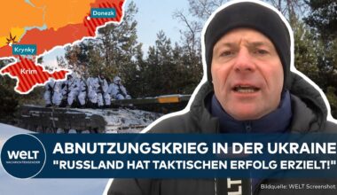 PUTINS KRIEG: "Russland hat taktischen Erfolg erzielt!" Abnutzungskämpfe in der Ukraine