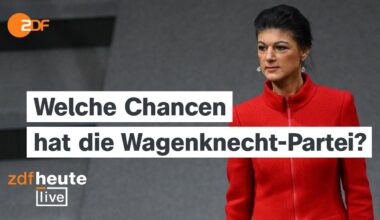 Wagenknecht stellt Köpfe und Programm vor | Pressekonferenz und Analyse bei ZDFheute live