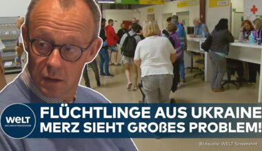 PUTINS KRIEG: Kritik an Flüchtlingen aus Ukraine! CDU-Chef Friedrich Merz sieht ein großes Problem