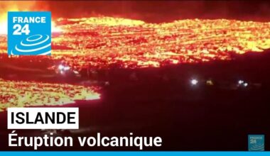 Islande : une éruption volcanique touche une ville portuaire et brûle des maisons • FRANCE 24