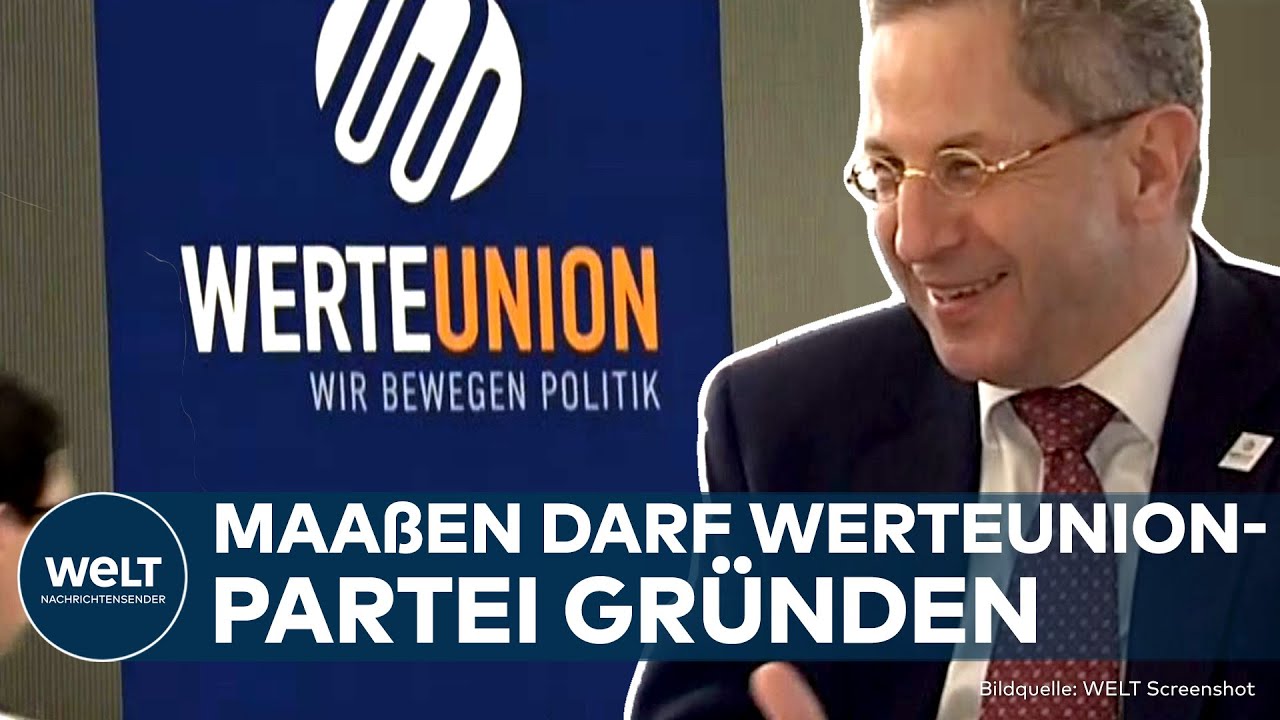 WERTEUNION: Rechtskonservative Gruppierung gibt Hans-Georg Maaßen grünes Licht für Parteigründung