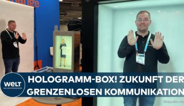 CES IN LAS VEGAS: Revolutionäre Hologramm-Box - Kommunikation ohne Grenzen mit Zukunftstechnologie