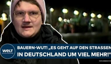 DEUTSCHLAND: "Es geht auf den Straßen um viel mehr!" Neue Bauern-Proteste am Montag!