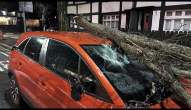 Tempête Isha : fortes perturbations en Irlande et au Royaume-Uni