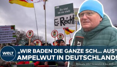 BAUERN-PROTEST: Wut und Frustration auf Ampel-Regierung bei Straßenumfrage in Berlin | Ihre Stimme