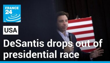 Ron DeSantis drops out of US presidential campaign, endorses Trump • FRANCE 24 English