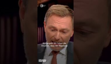 Lindner kündigt Nullrunde beim Bürgergeld an | #Shorts #Lindner #Bürgergeld #FDP #Sozialstaat