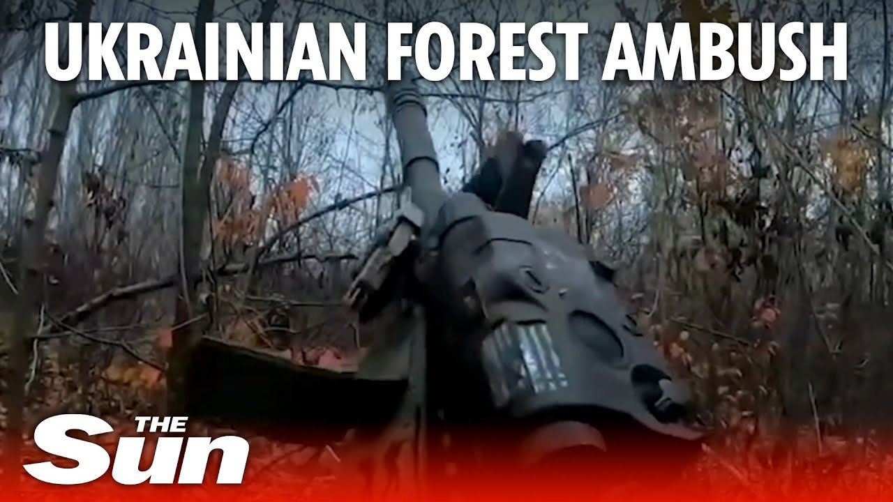 Ukrainian special forces storm Russian troops with machine guns and grenades