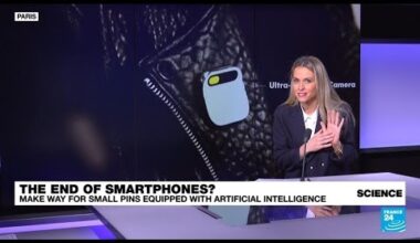 The end of smartphones? Make way for small pins equipped with artificial intelligence • FRANCE 24