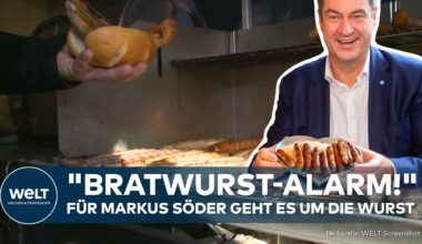 MARKUS SÖDER: "Bratwurst-Alarm"! Dieser Satz vom CSU-Chef lässt aufhorchen!