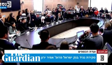 Hostage families storm Israeli parliament demanding release of their relatives