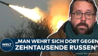 KÄMPFE IN AWDIJIWKA: Zehntausende russische Soldaten werden von der Armee "einfach reingeworfen"