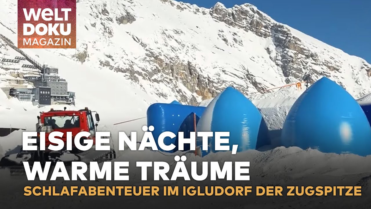 ÜBERNACHTEN IM IGLUDORF: Ein eiskaltes Abenteuer auf der Zugspitze, das alle Erwartungen übertrifft!