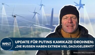 PUTINS KRIEG: „Die Russen haben extrem viel dazugelernt!“ Update für seine Kamikaze-Drohnen