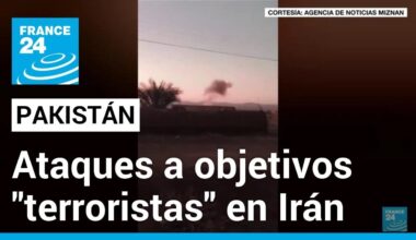 Pakistán lanza un ataque en Irán contra objetivos “terroristas”