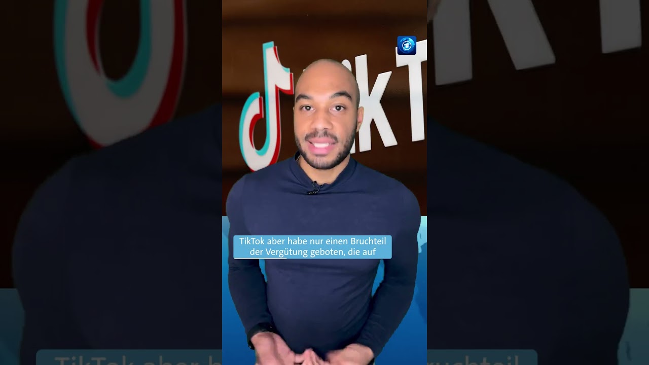 Musiklizenzen: Universal Music und TikTok können sich nicht einigen. #shorts #tagesschau #tiktok