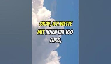 Was für ne Wette 😂