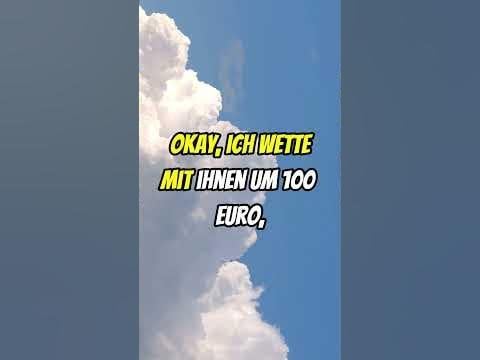 Was für ne Wette 😂