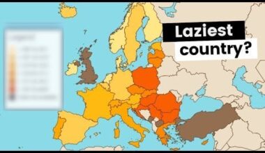 Where live laziest young people in Europe?