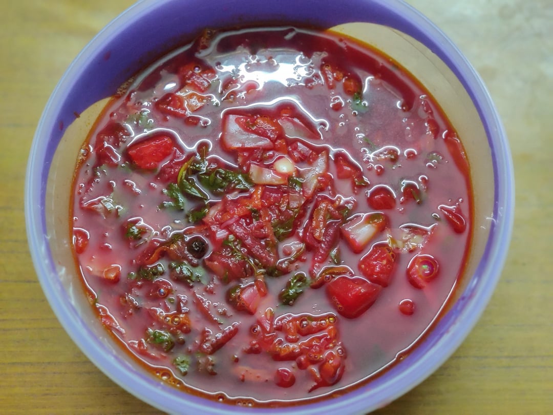 Vegane Borscht.