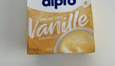 Suche Backrezept für jede Menge Alpro Vanillepudding