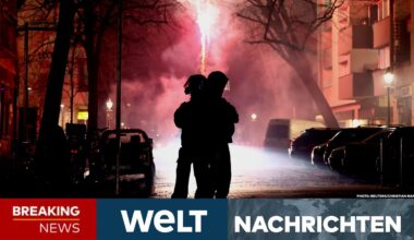 BERLIN: Silvester-Ausschreitungen! Böller und Raketen auf Polizei! Über 300 Festnahmen | WELT LIVE